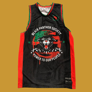 Black Panther Basketball Jersey