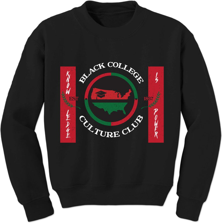 Black College Culture Club Sweatshirt