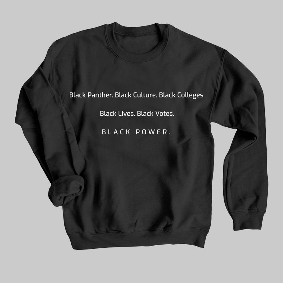 Black on Black- Sweatshirt
