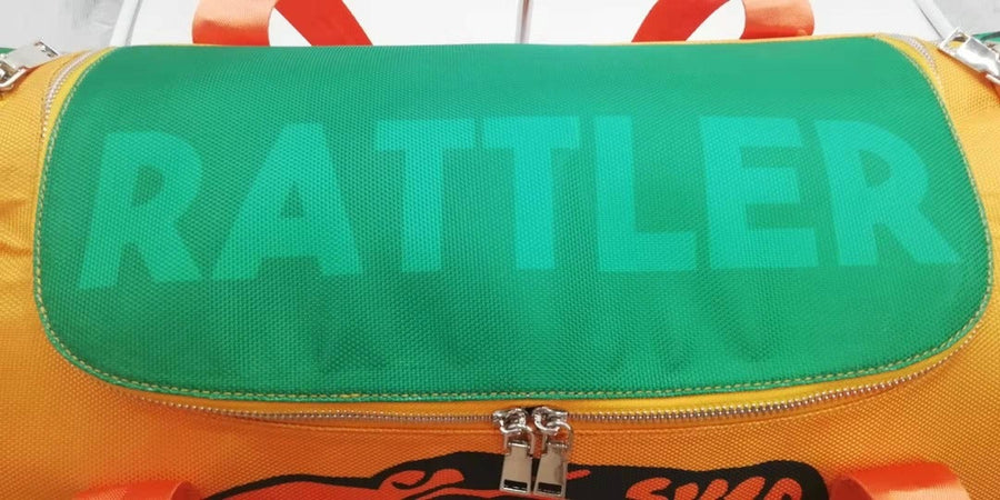 Rattler Duffle ( Orange & Black )