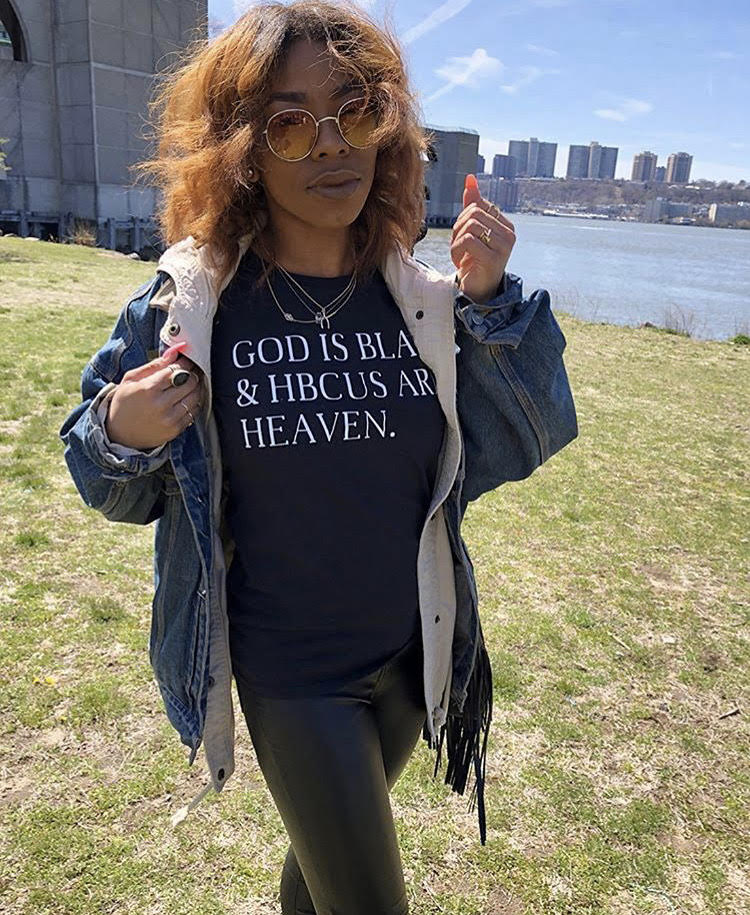 God Is Black & HBCUs Are Heaven T-Shirt