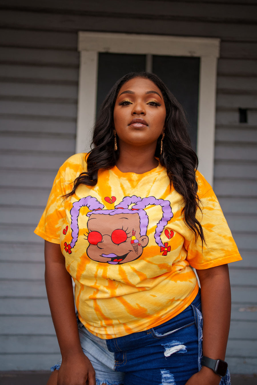 Trap Suz Tiger Tie Dye